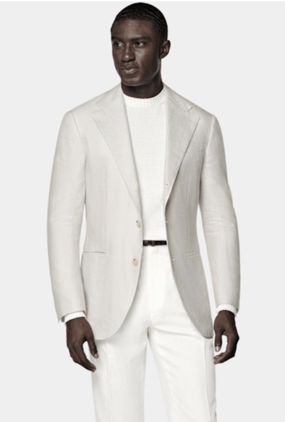 Suitsupply C2072 sand herringbone Relaxed Fit Roma blazer