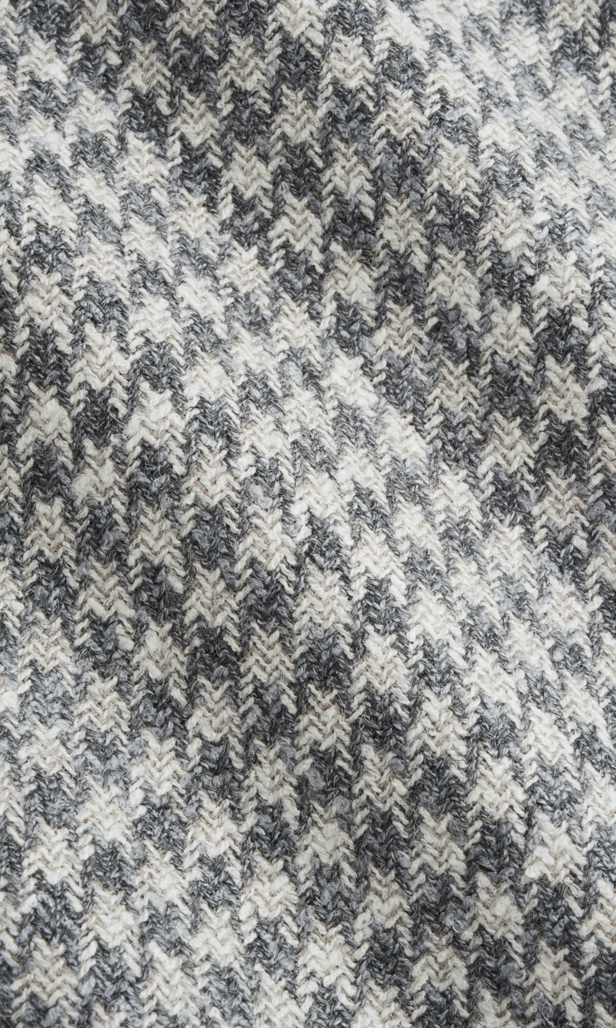 Suitsupply C23022 mid grey houndstooth Havana blazer fabric and color detail