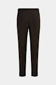 Suitsupply C6639 dark brown Vigo trousers in Rogna 4-ply wool