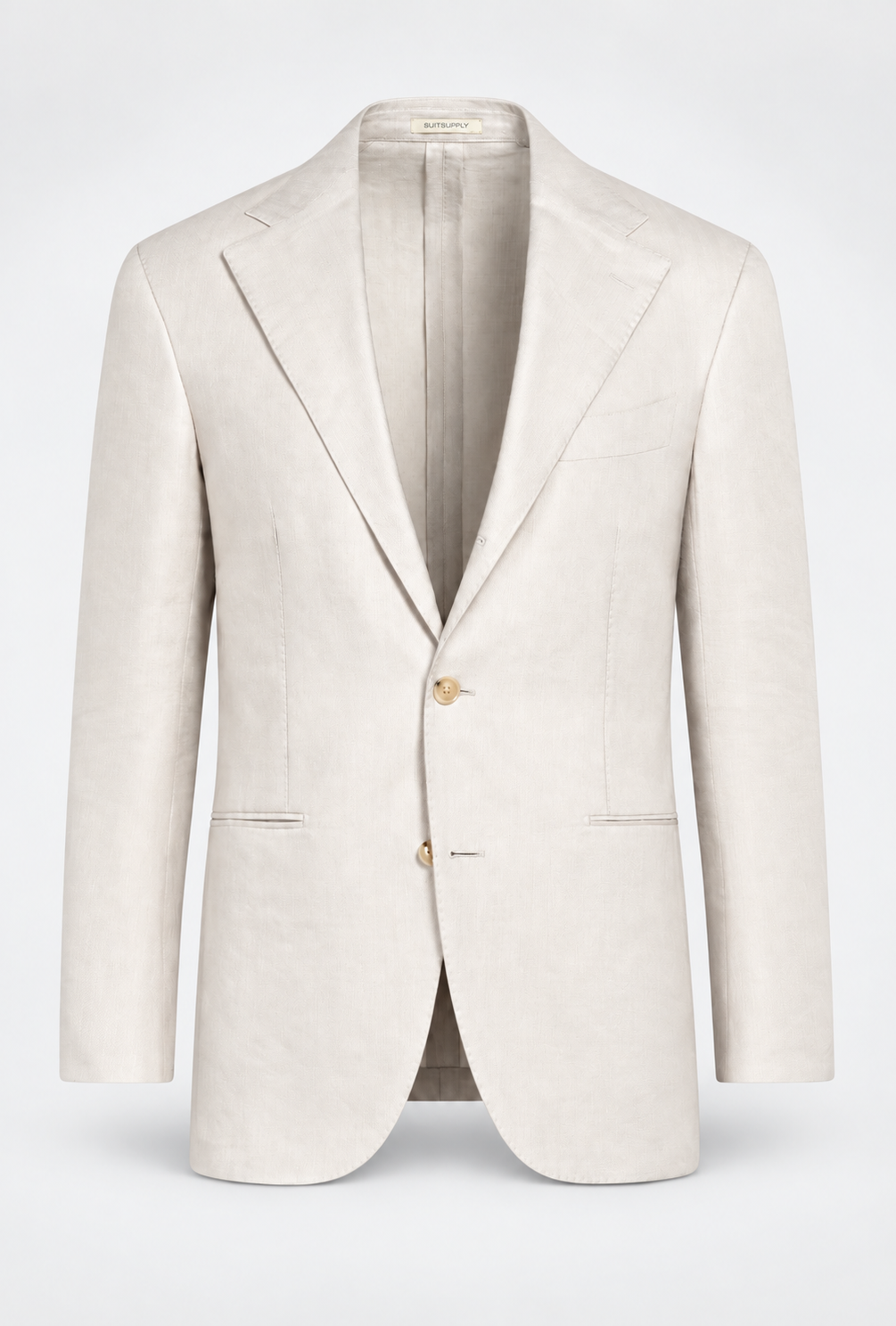 Suitsupply C2072 sand herringbone Relaxed Fit Roma blazer