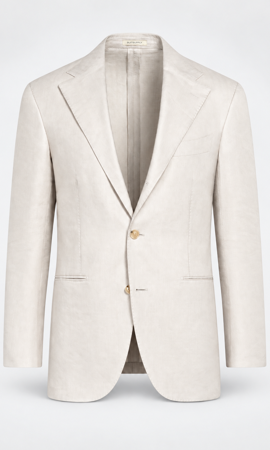 Suitsupply C2072 sand herringbone Relaxed Fit Roma blazer
