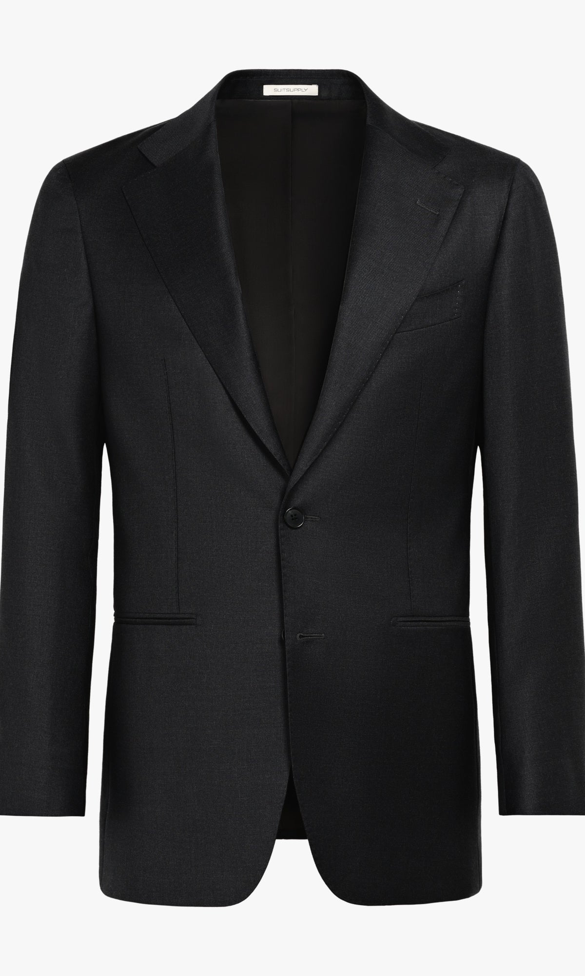 Suitsupply P6874 Dark Grey Tailored Fit Havana Suit jacket