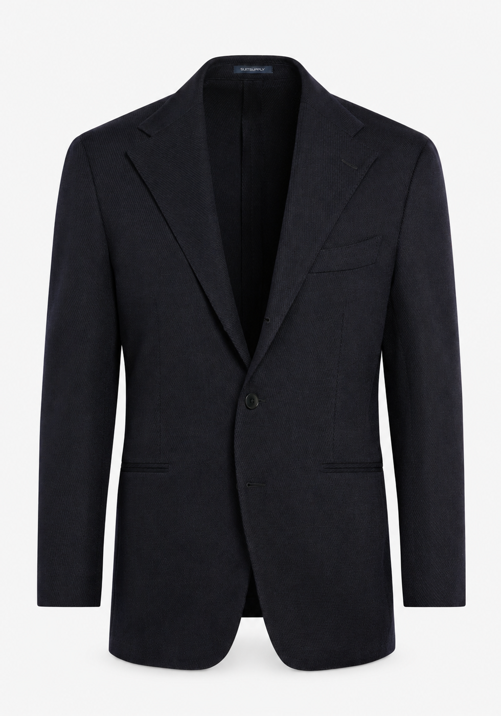 Suitsupply P6901 Roma Navy Wrinkle-Free 4-Ply Wool Suit Jacket