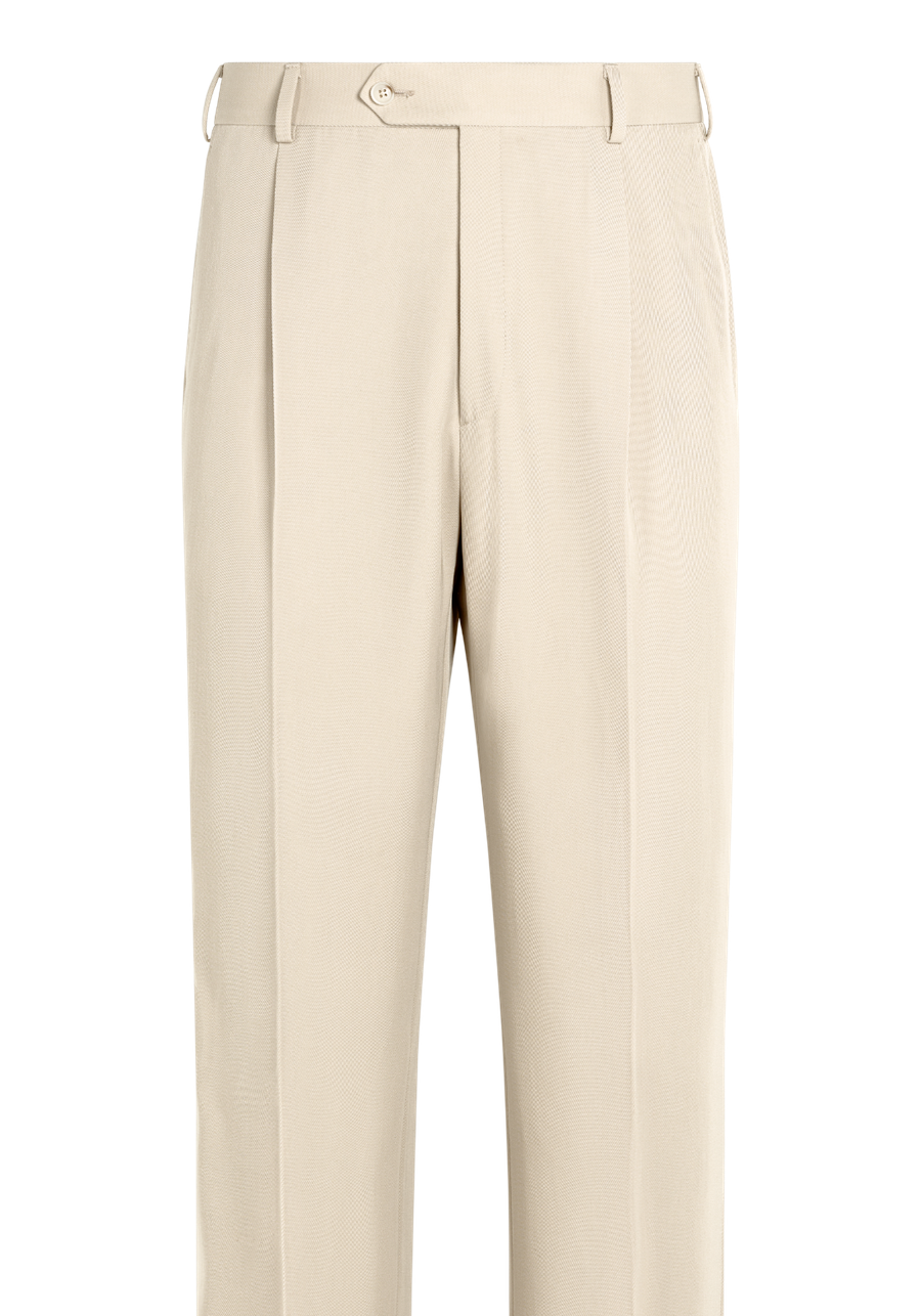 Suitsupply P6915 off-white suit trousers