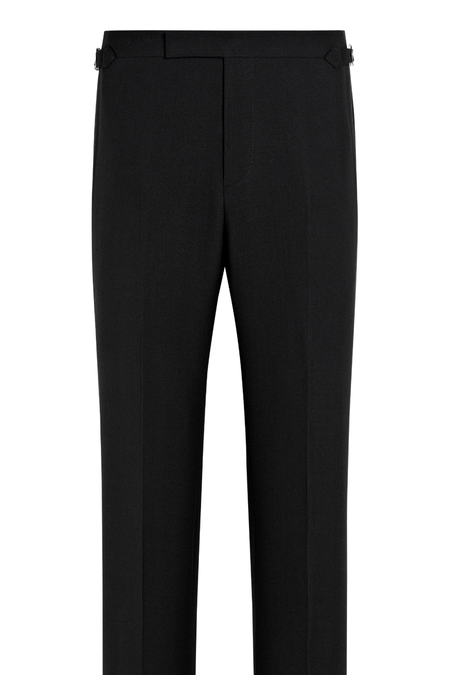 Suitsupply P7141 Black Tailored Fit Milano Tuxedo Trousers