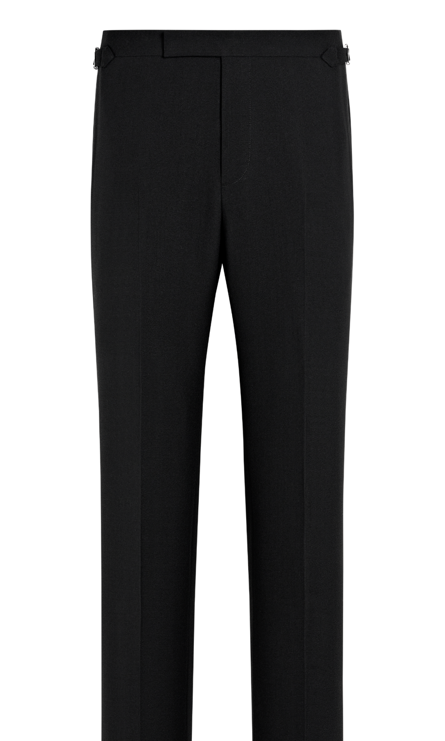 Suitsupply P7141 Black Tailored Fit Milano Tuxedo Trousers