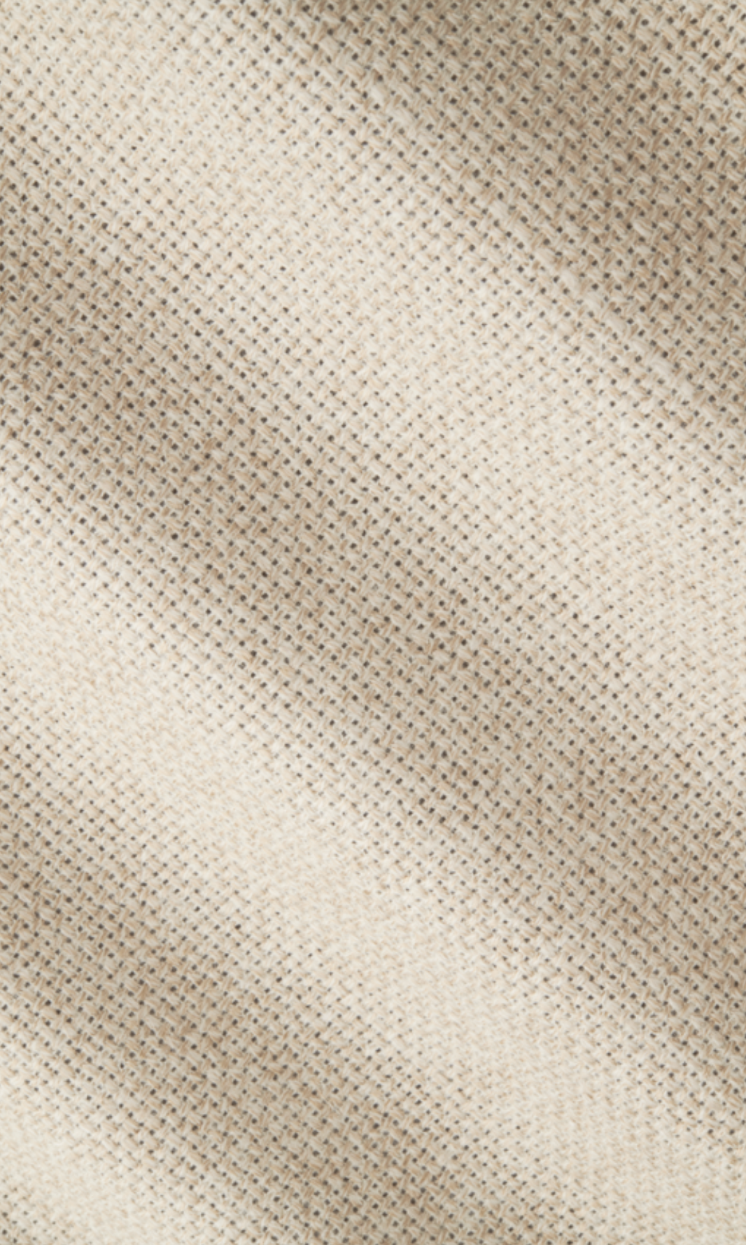 Suitsupply C2036 sand E.Thomas wool silk linen cashmere hopsack fabric close-up