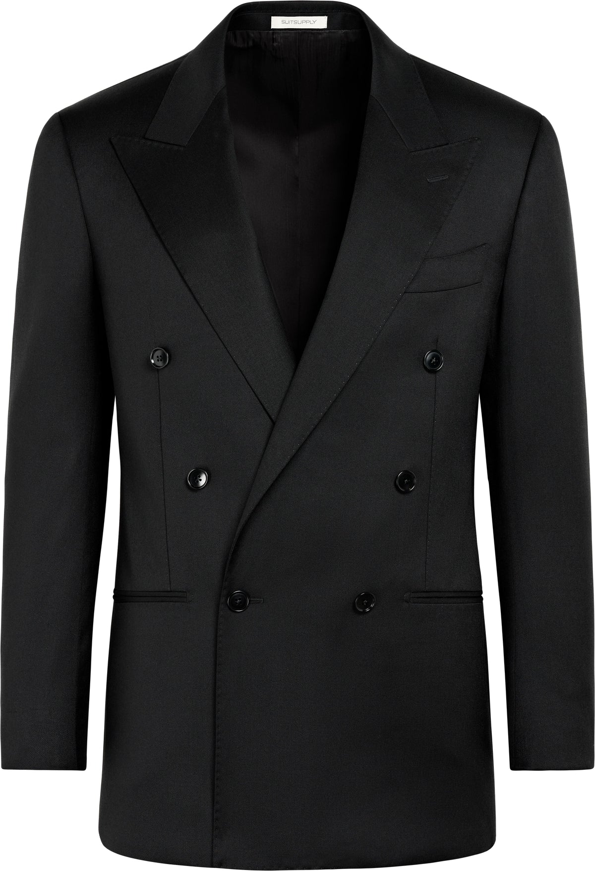 Suitsupply P7154 black Roma relaxed fit suit, additional view