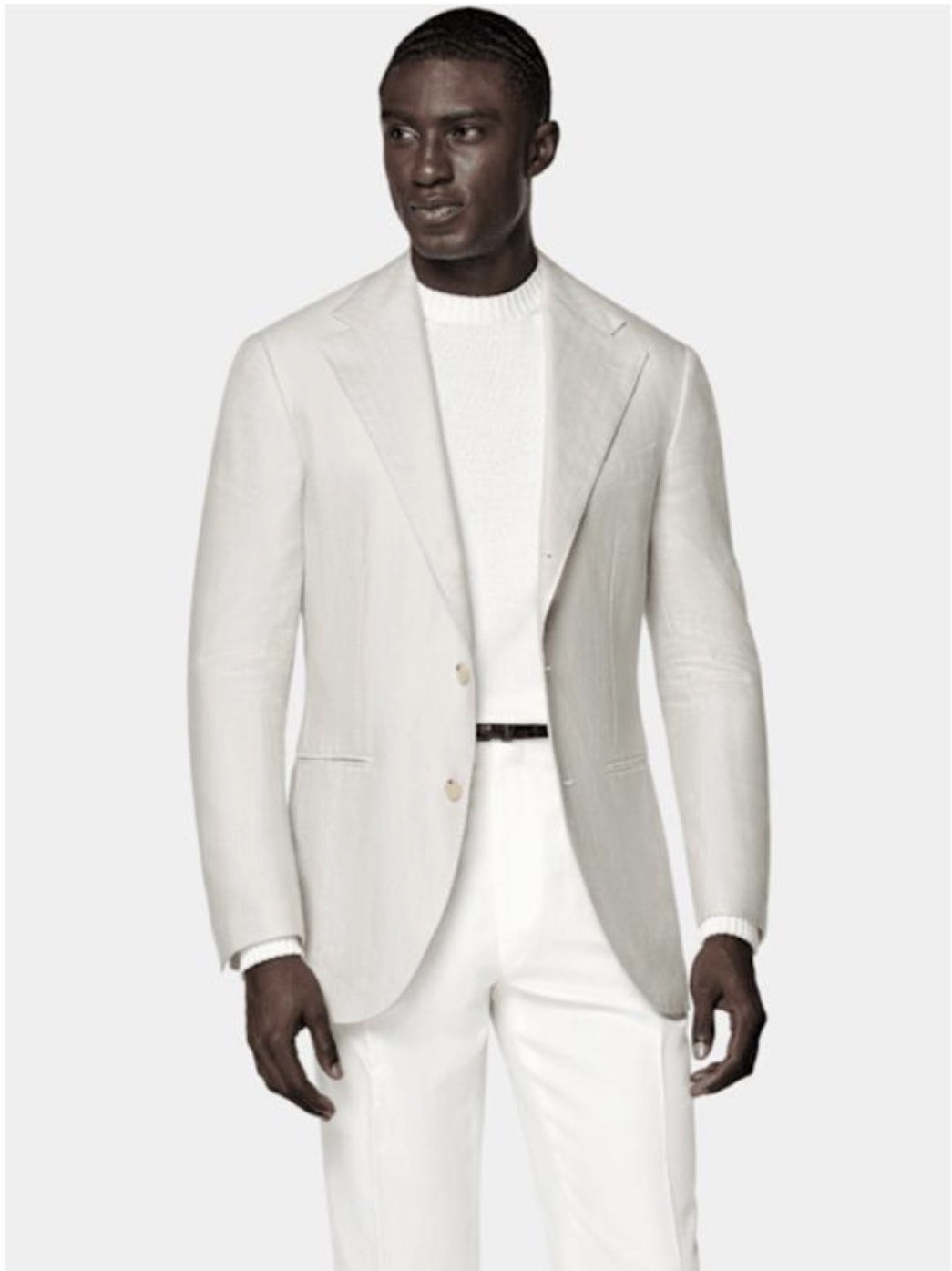 Suitsupply C2072 sand herringbone Relaxed Fit Roma blazer