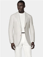 Suitsupply C2072 sand herringbone Relaxed Fit Roma blazer