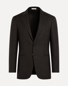 Suitsupply Dark Brown Havana Suit in Rogna 4-Ply Wool - C6639