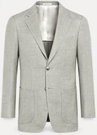 Suitsupply C1815 Havana light green E.Thomas wool silk linen cashmere blazer