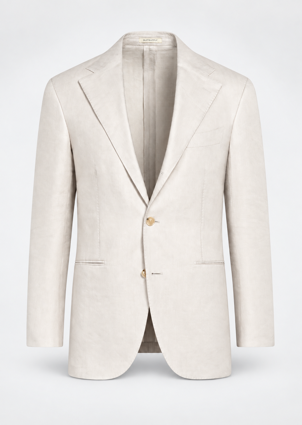 Suitsupply C2072 sand herringbone Relaxed Fit Roma blazer