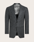 Suitsupply Mid Grey Relaxed Fit Roma Suit in Vitale Barberis Canonico wool flannel