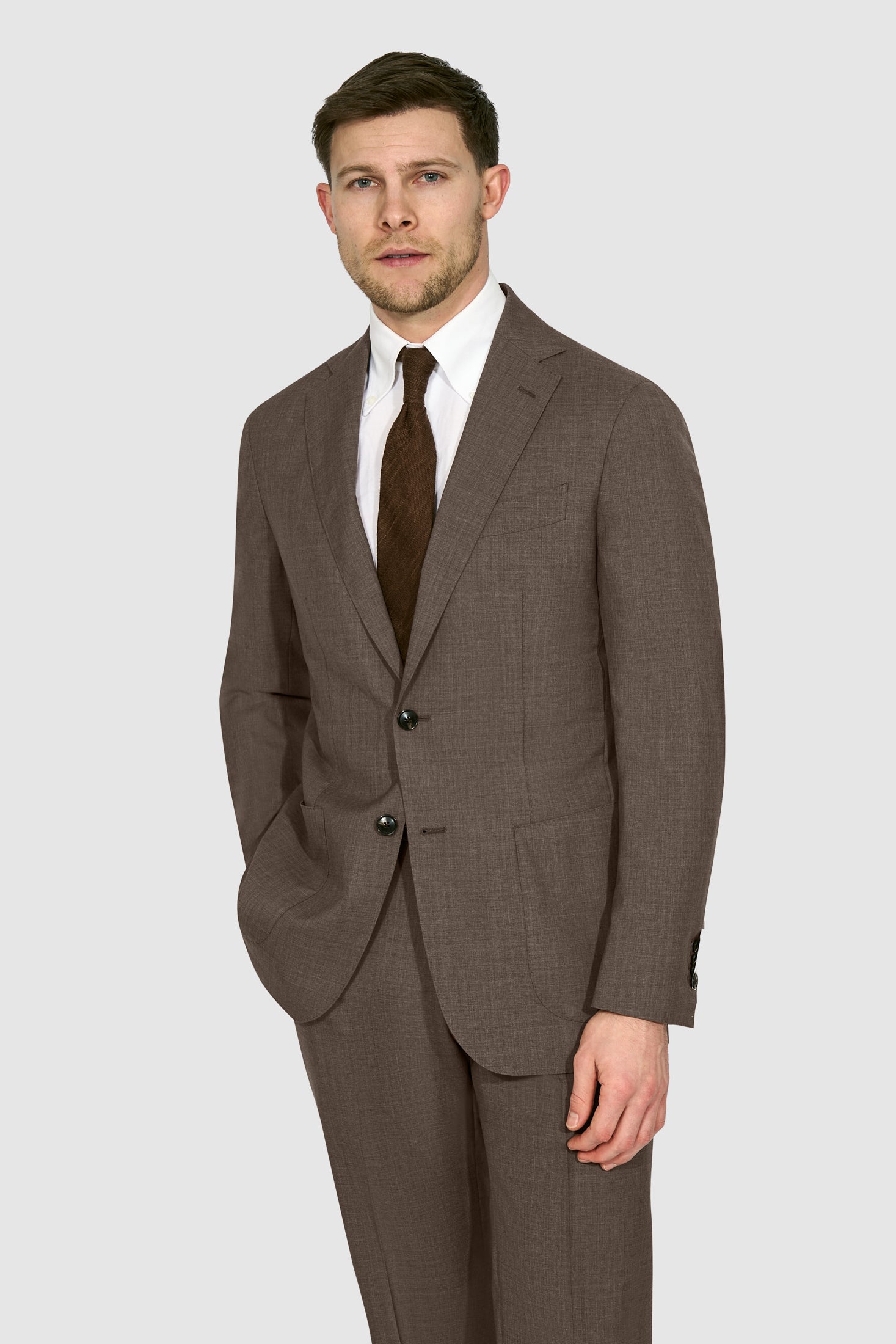 CLASSIC FIT SUPER 120's WOOL × HEMP Custom Super 100s - 120s Wool Suits - Oliver Wicks