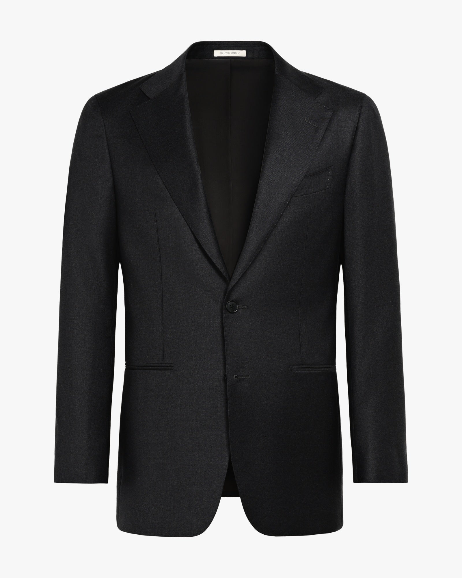 Suitsupply P6874 Dark Grey Tailored Fit Havana Suit jacket