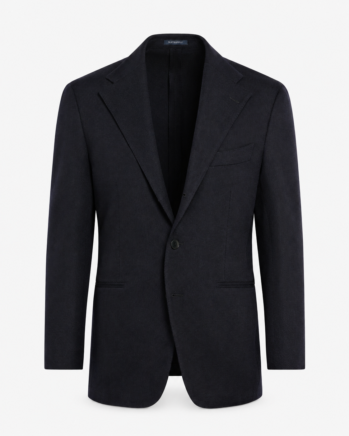 Suitsupply P6901 Roma Navy Wrinkle-Free 4-Ply Wool Suit Jacket