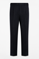 Suitsupply P6901 Roma Navy Wrinkle-Free 4-Ply Wool Suit Trousers