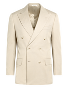 Suitsupply P6915 off-white double-breasted suit jacket
