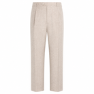Suitsupply Milano Sand Wool & Cashmere E.Thomas Double-Breasted Suit trousers