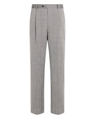 Suitsupply P7049 Grey Herringbone Suit Trousers