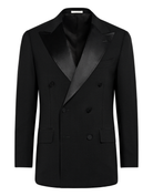 Suitsupply P7141 Black Tailored Fit Milano Tuxedo Jacket