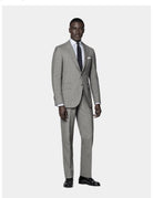 Suitsupply P7293 light grey Perennial Tailored Fit Lazio suit in Vitale Barberis Canonico tropical wool