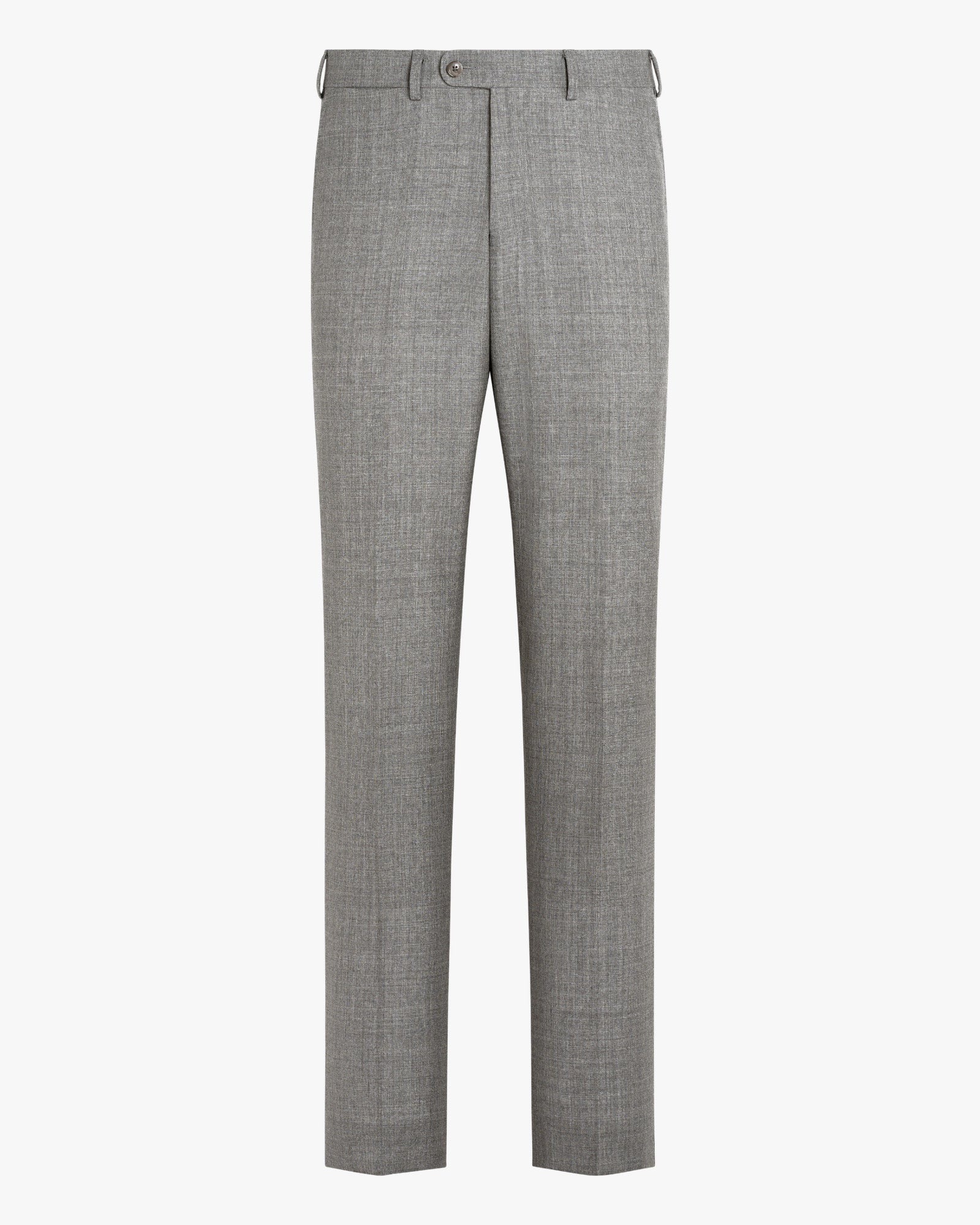 Suitsupply Lazio light grey VBC tropical wool suit trousers, front view