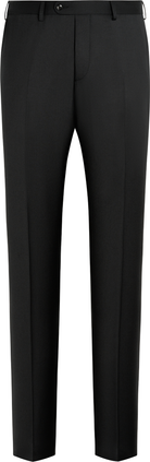 Suitsupply P9365 Black Perennial Tailored Fit Havana Suit Trousers